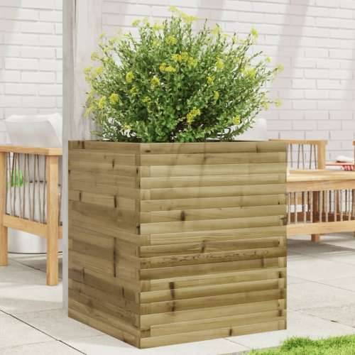 Vrtna sadilica 60x60x68,5 cm od impregnirane borovine - Prirodno impregnirano 60 x 60 x 68.5 cm 1 Cijena