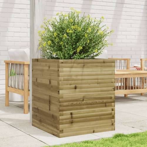 Vrtna sadilica 60x60x68,5 cm od impregnirane borovine - Prirodno impregnirano 60 x 60 x 68.5 cm 1 Cijena