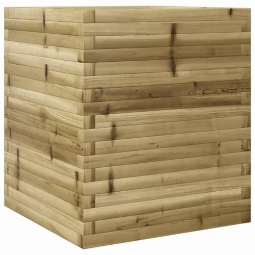 Vrtna sadilica 60x60x68,5 cm od impregnirane borovine - Prirodno impregnirano 60 x 60 x 68.5 cm 1 Cijena