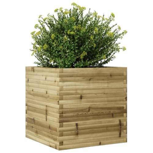 Vrtna sadilica 70x70x68,5 cm od impregnirane borovine - Prirodno impregnirano 70 x 70 x 68.5 cm 1 Cijena
