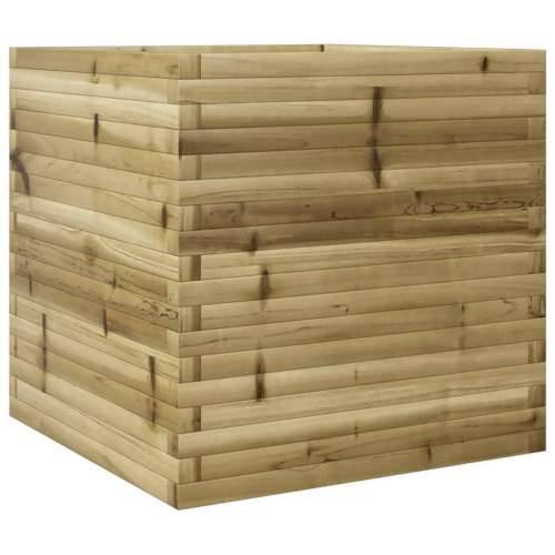 Vrtna sadilica 70x70x68,5 cm od impregnirane borovine - Prirodno impregnirano 70 x 70 x 68.5 cm 1 Cijena