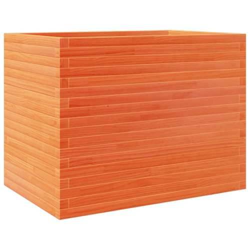 Vrtna sadilica voštano smeđe boje 90 x 60 x 68,5 cm od borovine - Voštano smeđa 90 x 60 x 68.5 cm 1 Cijena