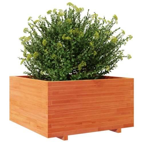Vrtna sadilica voštano smeđe boje 90x90x49,5 cm od borovine - Voštano smeđa 90 x 90 x 49.5 cm 1 Cijena