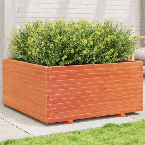 Vrtna sadilica voštano smeđe boje 100x100x49,5 cm od borovine - Voštano smeđa 100 x 100 x 49.5 cm 1 Cijena