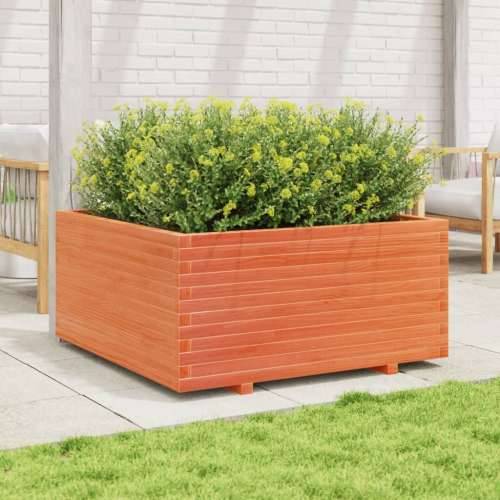 Vrtna sadilica voštano smeđe boje 100x100x49,5 cm od borovine - Voštano smeđa 100 x 100 x 49.5 cm 1 Cijena