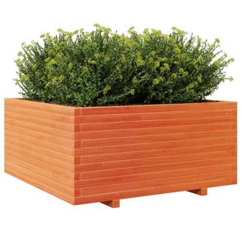 Vrtna sadilica voštano smeđe boje 100x100x49,5 cm od borovine - Voštano smeđa 100 x 100 x 49.5 cm 1 Cijena