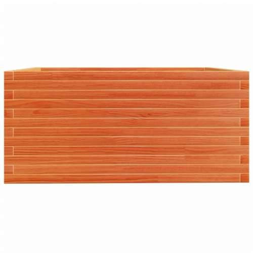 Vrtna sadilica voštano smeđe boje 100x100x49,5 cm od borovine - Voštano smeđa 100 x 100 x 49.5 cm 1 Cijena