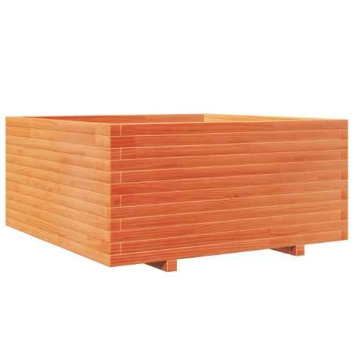 Vrtna sadilica voštano smeđe boje 100x100x49,5 cm od borovine - Voštano smeđa 100 x 100 x 49.5 cm 1 Cijena