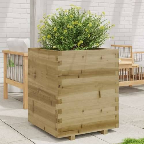 Vrtna sadilica 60x60x72,5 cm od impregnirane borovine - Prirodno impregnirano 60 x 60 x 72.5 cm 1 Cijena