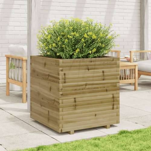 Vrtna sadilica 70x70x72,5 cm od impregnirane borovine - Prirodno impregnirano 70 x 70 x 72.5 cm 1 Cijena