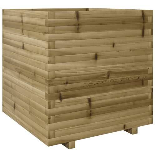 Vrtna sadilica 70x70x72,5 cm od impregnirane borovine - Prirodno impregnirano 70 x 70 x 72.5 cm 1 Cijena