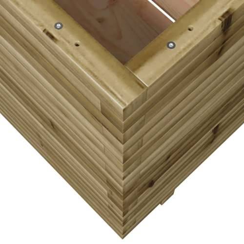 Vrtna sadilica 70x70x72,5 cm od impregnirane borovine - Prirodno impregnirano 70 x 70 x 72.5 cm 1 Cijena