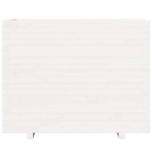 Vrtna sadilica bijela 90x40x72,5 cm od masivne borovine - Bijela 90 x 40 x 72.5 cm 1 Cijena