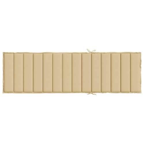 Jastuk za ležaljku prošarani bež 200 x 50 x 4 cm od tkanine - prošarana bež 200 x 50 x 4 cm 1 Cijena