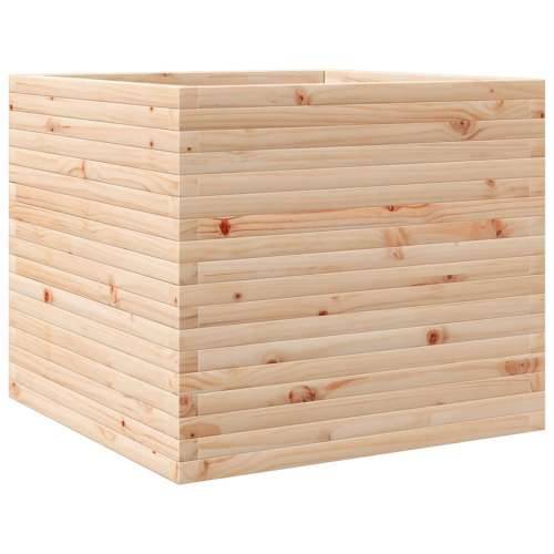 Vrtna sadilica 80x80x68,5 cm od masivne borovine - Prirodna boja bora 80 x 80 x 68.5 cm 1 Cijena