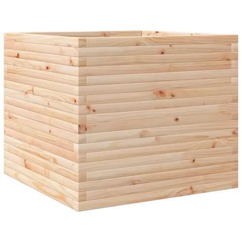 Vrtna sadilica 80x80x68,5 cm od masivne borovine - Prirodna boja bora 80 x 80 x 68.5 cm 1 Cijena