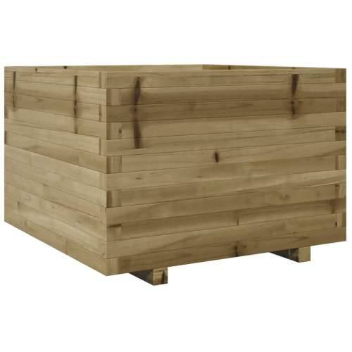 Vrtna sadilica 70x70x49,5 cm od impregnirane borovine - Prirodno impregnirano 70 x 70 x 49.5 cm 1 Cijena