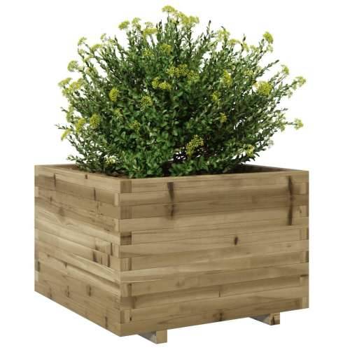 Vrtna sadilica 70x70x49,5 cm od impregnirane borovine - Prirodno impregnirano 70 x 70 x 49.5 cm 1 Cijena
