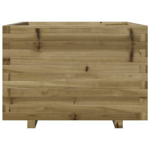 Vrtna sadilica 70x70x49,5 cm od impregnirane borovine - Prirodno impregnirano 70 x 70 x 49.5 cm 1 Cijena