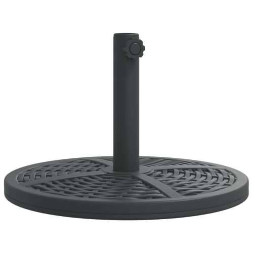 Baza suncobrana za stupove Ø 38/48 mm 12 kg okrugla - 1 12 kg bez kotača Cijena
