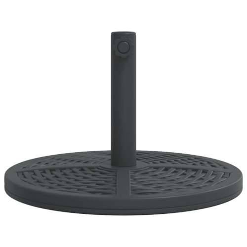 Baza suncobrana za stupove Ø 38/48 mm 12 kg okrugla - 1 12 kg bez kotača Cijena
