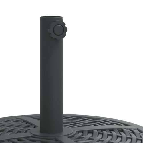 Baza suncobrana za stupove Ø 38/48 mm 12 kg okrugla - 1 12 kg bez kotača Cijena