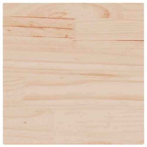 Ploča za stol 40 x 40 x 2,5 cm četvrtasta od masivne borovine - 40 x 40 x 2,5 cm 1 Cijena