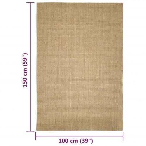 Tepih od sisala za grebanje 100 x 150 cm - Svjetlosmeđa 100 x 150 cm Cijena