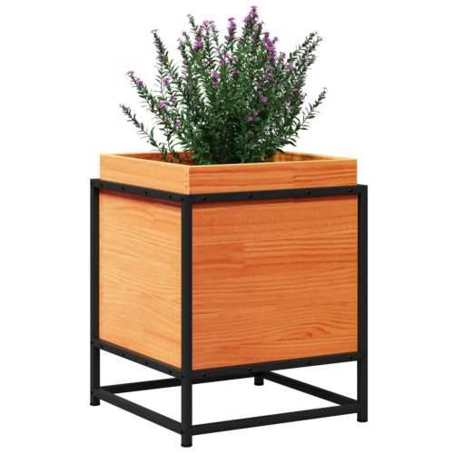Vrtna sadilica voštano smeđe boje 40 x 40 x 50 cm od borovine - voštano smeđi bor 40 x 40 x 50 cm 1 Cijena