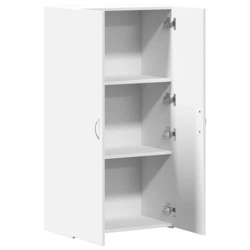 Ormarić za spise bijeli 60x32x115 cm od konstruiranog drva - Bijela 60 x 32 x 115 cm 1 Cijena