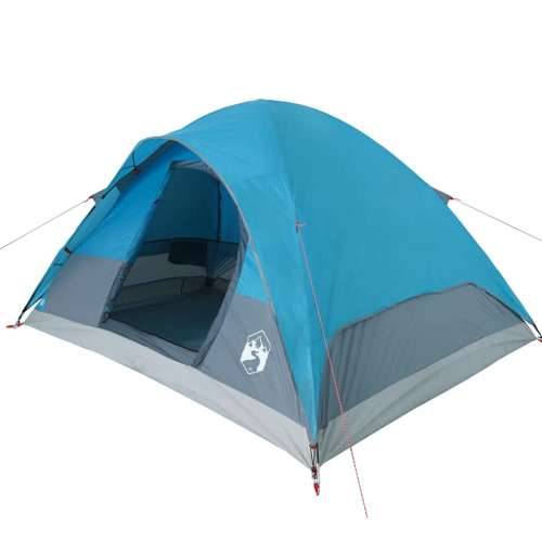 Kupolasti obiteljski šator za 6 osoba plavi vodootporni - Plava 270 x 210 x 145 cm 1 Cijena