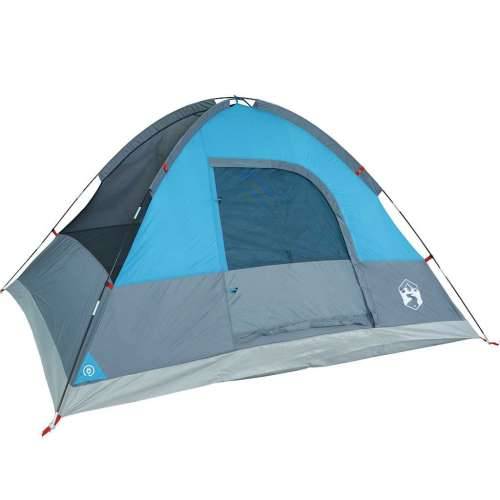 Kupolasti obiteljski šator za 6 osoba plavi vodootporni - Plava 270 x 210 x 145 cm 1 Cijena