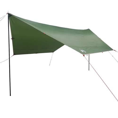 Cerada za kampiranje zelena 430 x 380 x 210 cm vodootporna - Zelena oxford 1 Cijena