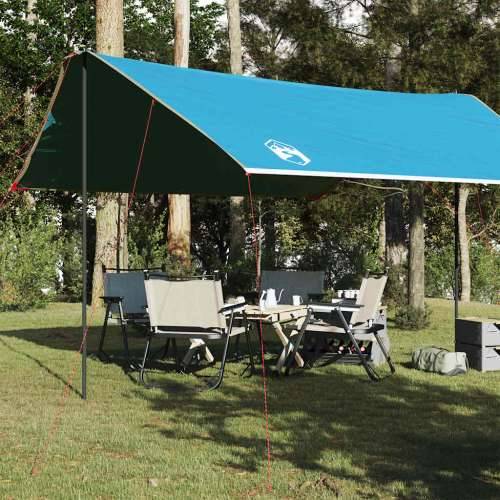 Cerada za kampiranje plava 460x305x210 cm vodootporna - Plava oxford 1 Cijena