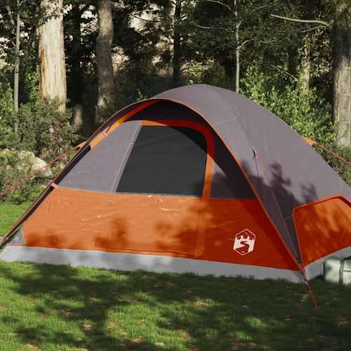 Kupolasti obiteljski šator 6 osoba narančasti vodootporni - orange 270 x 210 x 145 cm 1 Cijena