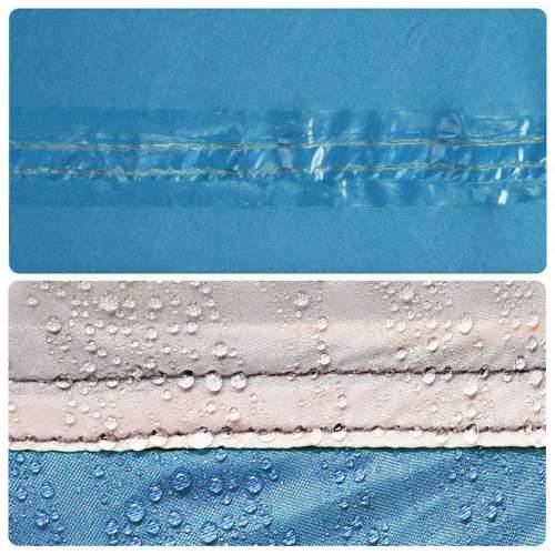 Cerada za kampiranje plava 430 x 380 x 210 cm vodootporna - Plava oxford 1 Cijena