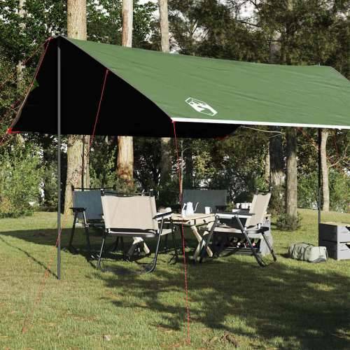 Cerada za kampiranje zelena 460 x 305 x 210 cm vodootporna - Zelena oxford 1 Cijena