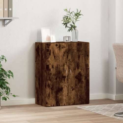 Ormarić za spise boja hrasta 60x32x77,5cm konstruirano drvo - Dimljeni hrast 60 x 32 x 77.5 cm 1 Cijena