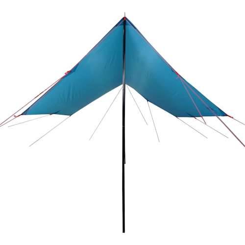 Cerada za kampiranje plava 460 x 305 x 210 cm vodootporna - Plava taft 1 Cijena