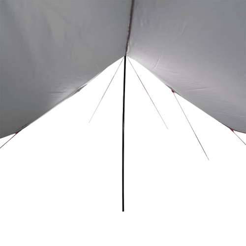Cerada za kampiranje narančasta 460x305x210 cm vodootporna - Siva i narančasta oxford 1 Cijena