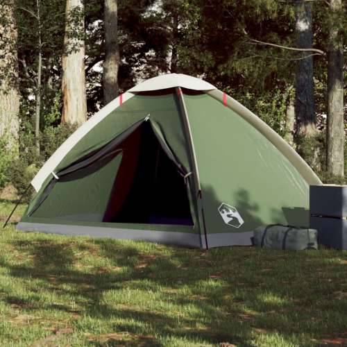Kupolasti šator za kampiranje za 4 osobe zeleni vodootporni Cijena