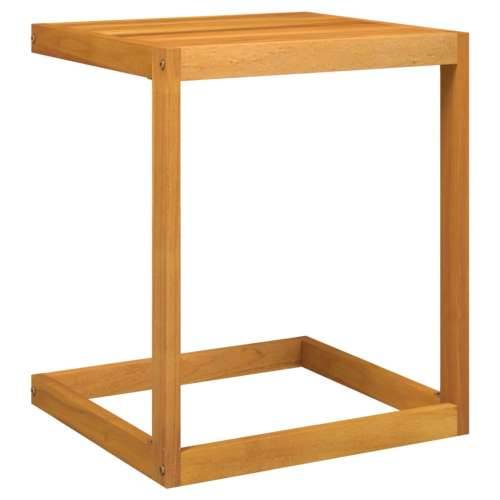 Stolić u obliku slova C 42 x 40 x 50 cm masivno drvo bagrema Cijena