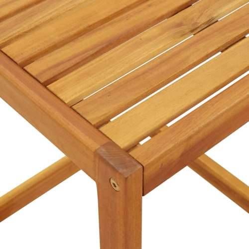 Stolić u obliku slova C 42 x 40 x 50 cm masivno drvo bagrema Cijena