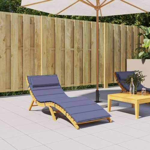 Jastuk za ležaljku kraljevsko modri 180x60x4 cm tkanina Oxford - Modra 1 Cijena