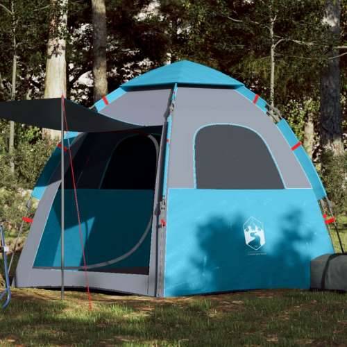 Šator s kabinom za kampiranje za 4 osobe plavi brzo otpuštanje Cijena