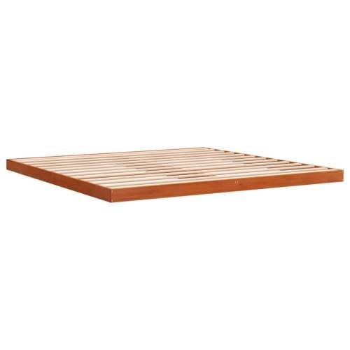 Okvir kreveta voštano smeđi 200 x 200 cm od masivne borovine - Voštano smeđa 200 x 200 cm Cijena