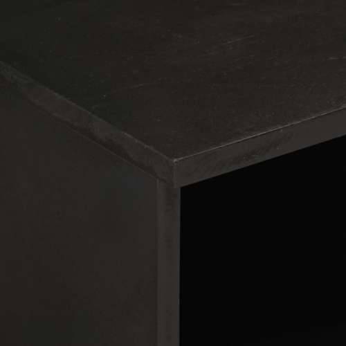 TV ormarić 100 x 33 x 46 cm od masivnog drva manga - Crna 1 Cijena
