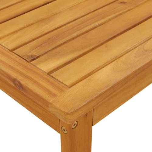 Vrtni stol 100 x 60 x 30 cm od masivnog bagremovog drva - Smeđa 1 stol Cijena