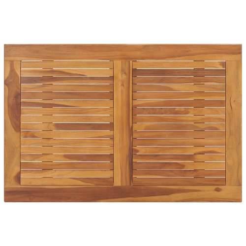 Sklopivi Vrtni stol - Blagovaonski stol 90x60x75 cm masivna tikovina Cijena