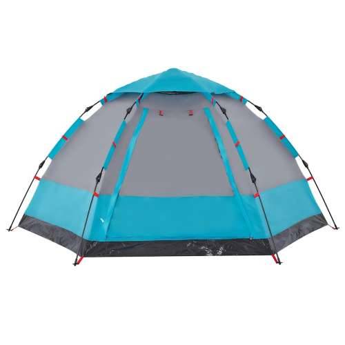 Šator s kabinom za kampiranje za 4 osobe plavi brzo otpuštanje - Plava 273 x 273 x 129 cm 1 Cijena